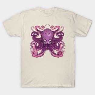 a purple octopus T-Shirt